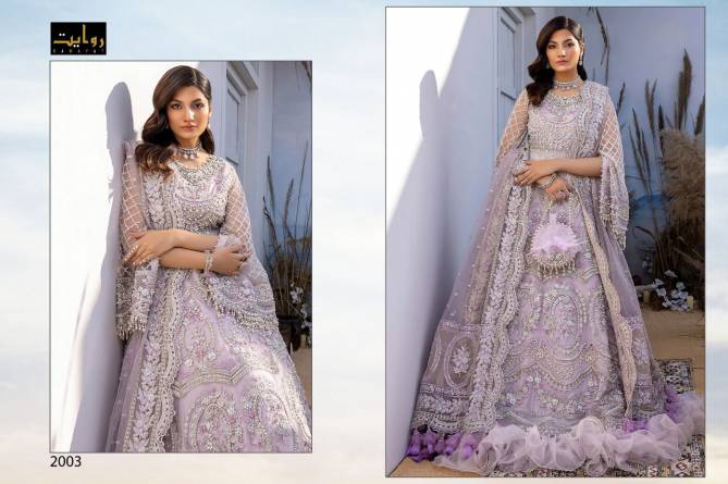 Rawayat Tabeer 8 Heavy Wedding Wear Bridal Pakistani Salwar Kameez Collection